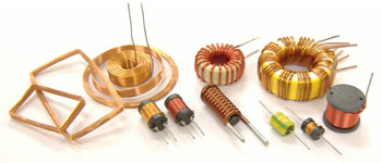 common-mode chokes, differential chokes, coils